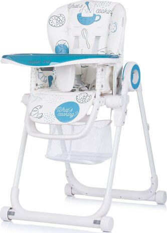 CHIPOLINO Jídelní židlička Master Chef Atlantic CHIPOLINO Jídelní židlička Master Chef Atlantic