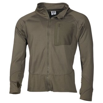 MFH - Bluza termoaktywna US Jacket Lining - Zielony OD - 03202B - L