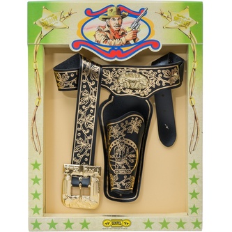 Villa kovbojský opasek s pouzdrem