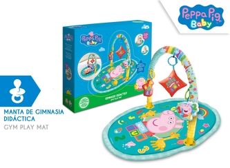 Mata edukacyjna dla niemowlaka Świnka Peppa