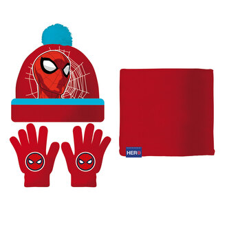 Komplet zimowy Spiderman