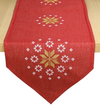 Ubrus Vánoční, Třpytivá vánoční klasika 140 x 140 cm