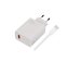 Xiaomi MDY-11-EZ USB-A 33W Cestovní Nabíječka + USB-C kabel White (Bulk) (Poškrábané)