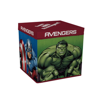 Pojemnik na zabawki / pufa Avengers