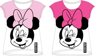 T-shirt dziewczęcy Myszka Minnie