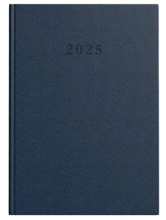 Kalendarz 2025 książkowy A5 Standard DTP granatowy