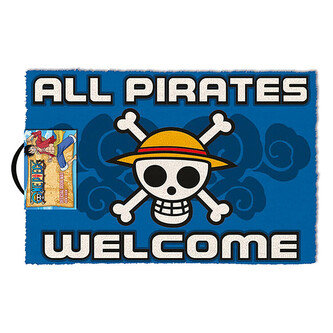 Rohožka One Piece - All Pirates Welcome, 60 × 40 cm