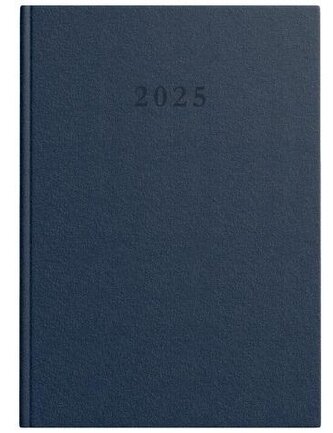 Kalendarz 2025 książkowy A4 Standard DTP granatowy