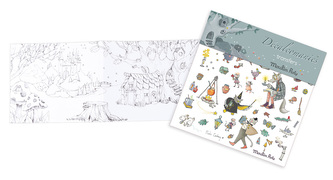 MOULIN ROTY Propisovací obrázky Les