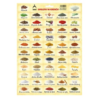 Samolepky na kořenky - nostalgie/ slovensky