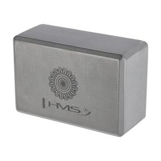 KJ02 ŠEDÝ JÓGA BLOK HMS