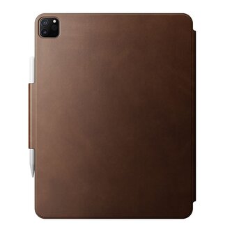 Nomad Leather Folio Plus, brown - iPad Pro 12.9" (2022/2021/2020/2018), iPad Air 13" (M2)