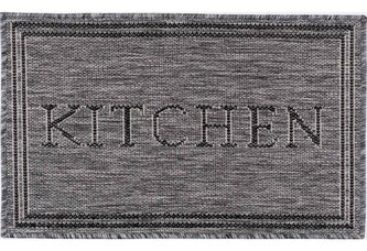 Kuchyňský kobereček KITCHEN šedá 50x80 cm Mybesthome