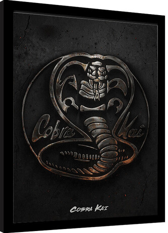 Obraz na zeď - Cobra Kai - Metal, 30 × 40 cm