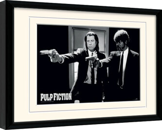 Obraz na zeď - Pulp Fiction - Guns, 44.5 × 34.3 cm