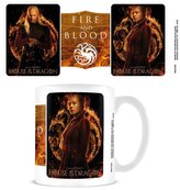 Keramický hrnek Game Of Thrones|Hra o trůny|House Of The Dragon|Rod draka: Thaenyra a Daemon (objem 315 ml)