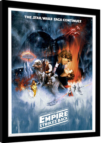Obraz na zeď - Star Wars: Impérium vrací úder - One Sheet, 30 × 40 cm