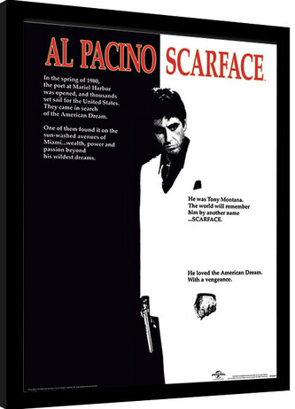 Obraz na zeď - Scarface - One Sheet, 30 × 40 cm