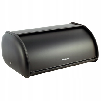 Chlebovka nerez 43,5x27x18cm  OFENBACH černá