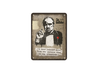 Nekupto Cedule 15x20 The Godfather (Learn from the streets) NA26274
