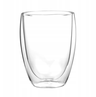 Hrnek sklo 300ml dvoustěnný 2ks  KAMILLE 9004