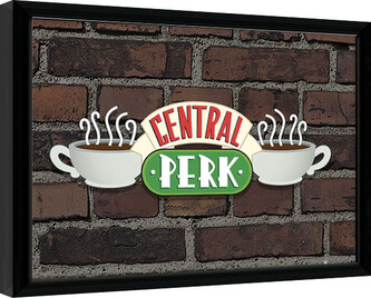 Obraz na zeď - Přátelé - Central Perk Sign, 40 × 30 cm