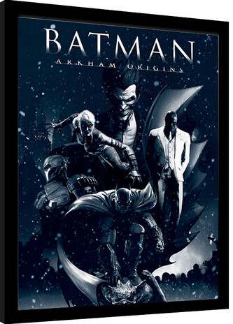 Obraz na zeď - Batman: Arkham Origins - Montage, 30 × 40 cm