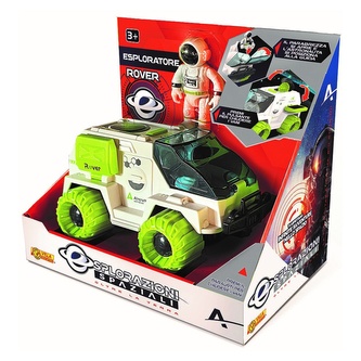 Villa kosmické vozítko s kosmonautem