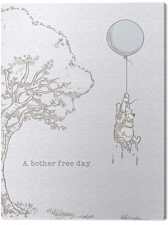 Obraz na plátně Winnie The Pooh - Bother Free, 2 cm - 60×80 cm