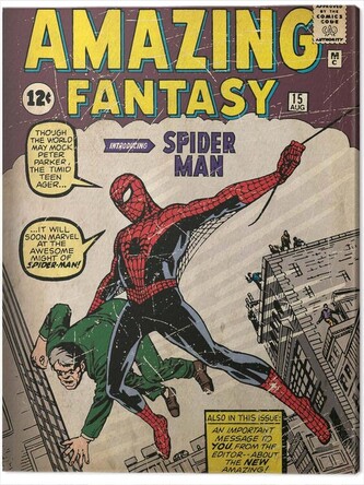 Obraz na plátně Spider-Man - Issue 1, 2 cm - 30×40 cm