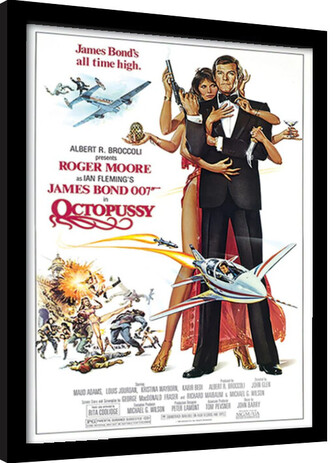 Obraz na zeď - James Bond - Octopussy, 34.3 × 44.5 cm