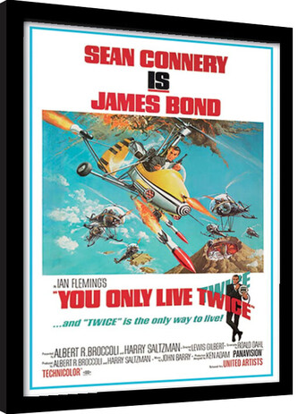 Obraz na zeď - James BOnd - You Only Live Twice, 34.3 × 44.5 cm