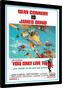 Obraz na zeď - James BOnd - You Only Live Twice, 34.3 × 44.5 cm