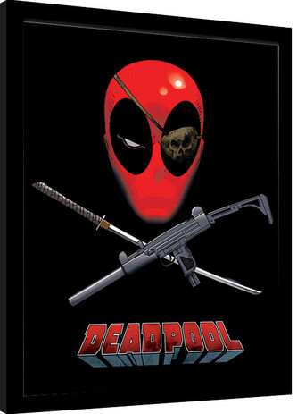 Obraz na zeď - Deadpool - Eye Patch, 30 × 40 cm