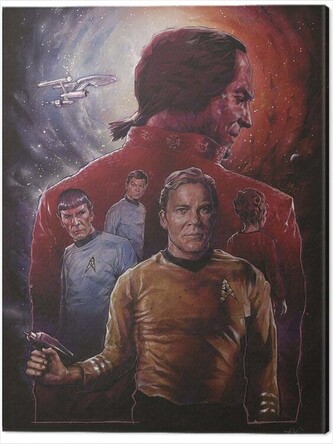 Obraz na plátně Star Trek - Space Seed - 50th Anniversary, 2 cm - 60×80 cm