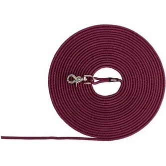 Stopovací vodítko kulaté, vypouštěcí karabina, sangria - S-M: 20 m/ 6 mm