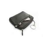 Kožená klíčenka Arwel 8104­ - tmavě šedá