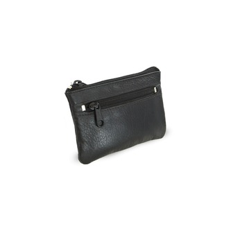 Kožená klíčenka Arwel 0370­ - černá