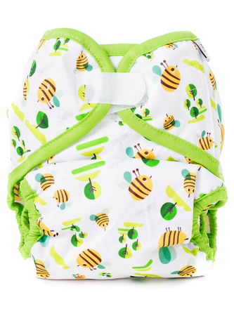 Bobánek Svrchní kalhotky XL suchý zip - Včelky