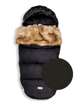 Bobánek Dětský fusak - Black rings