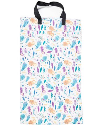 Bobánek Nepromokavá taška velká - Barevná pírka