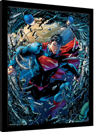 Obraz na zeď - Superman - Unchained, 30 × 40 cm