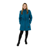 Jarní dámská parka Elega Petrol; Barva: petrolejová; Velikost: L