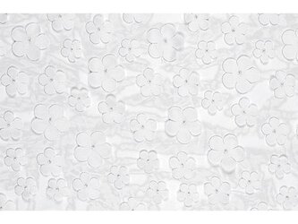 Bieżnik Kwiaty biały 26x500cm