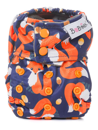 Bobánek Novorozenecká AIO plenka patentky - Liščí les