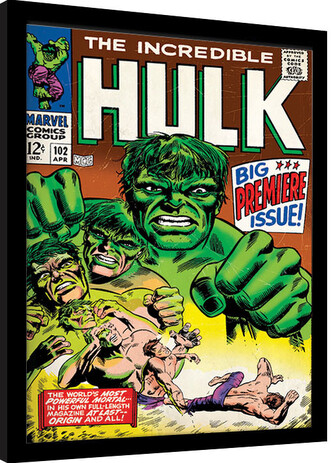 Obraz na zeď - Hulk - Comic Cover, 30 × 40 cm