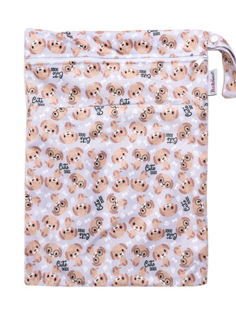 Bobánek Nepromokavá taška extra jemná normal - Cute dogs