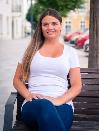 Bobánek Dámské tričko UniFit krátký rukáv - Bílé - M