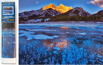 NORIMPEX Diamantové malování  Abrahamovo jezero 30x40cm