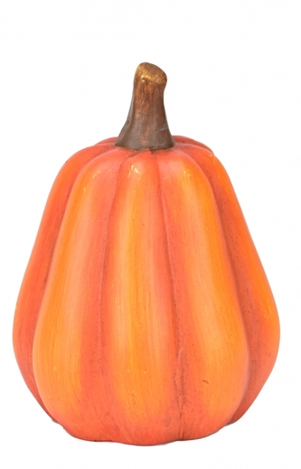 Keramická dýně oranžová 20x14 cm